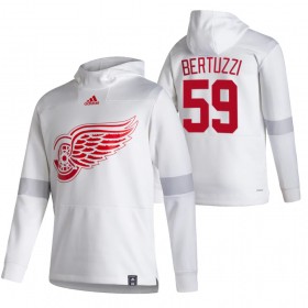 Detroit Red Wings tyler bertuzzi 59 2020-21 Reverse Retro Hoodie Sawyer - Mannen